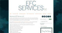 Desktop Screenshot of efcservicesllc.com