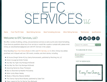 Tablet Screenshot of efcservicesllc.com